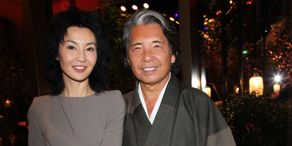 Maggie Cheung and Kenzo Takada